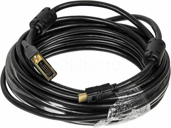 Кабель Buro HDMI (m) - DVI-D (m)